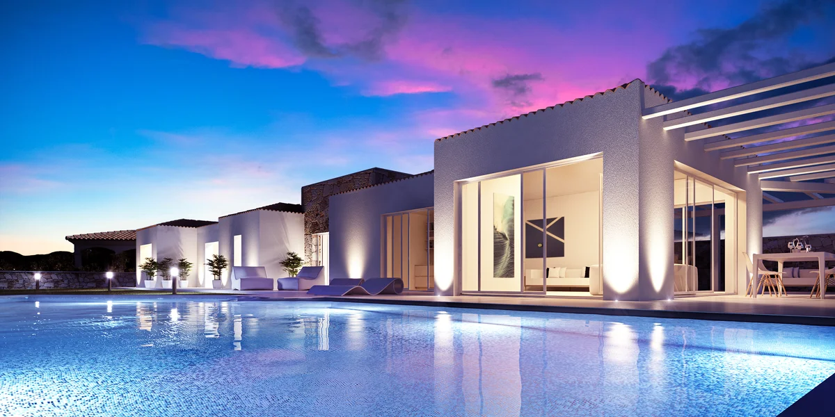 Render villa Baia S. Anna