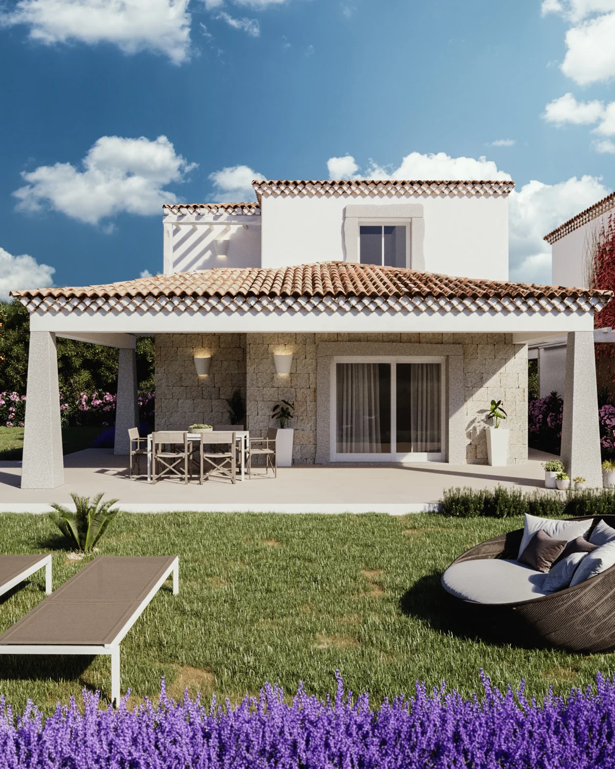 Render Budoni, Via Limbara